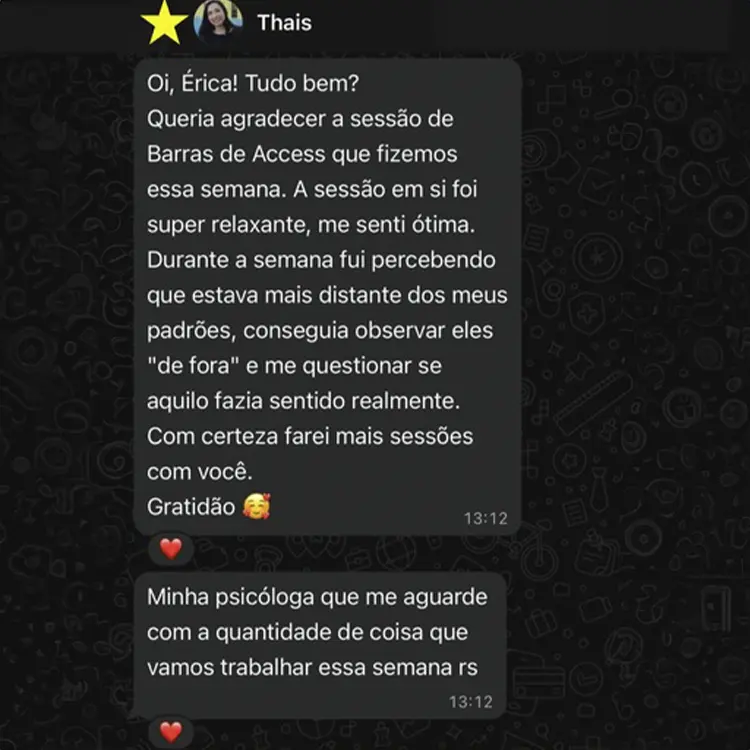 Depoimento de cliente da Jornada da Presença