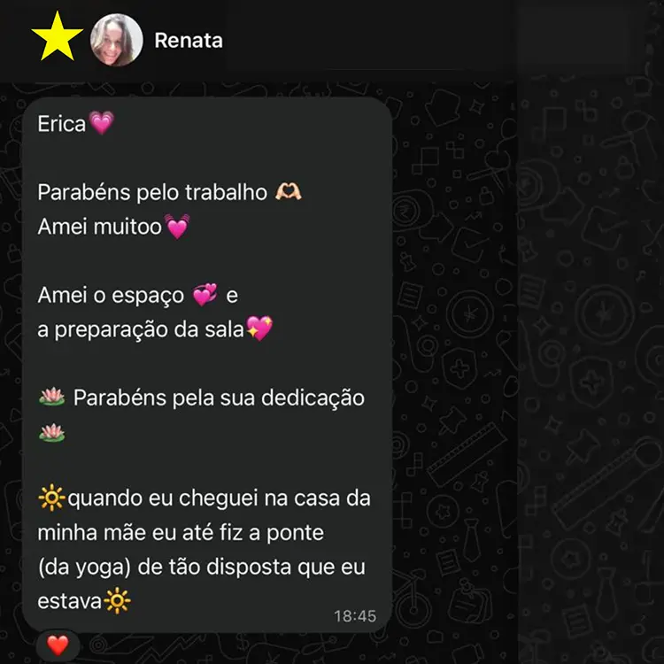 Depoimento de cliente da Jornada da Presença